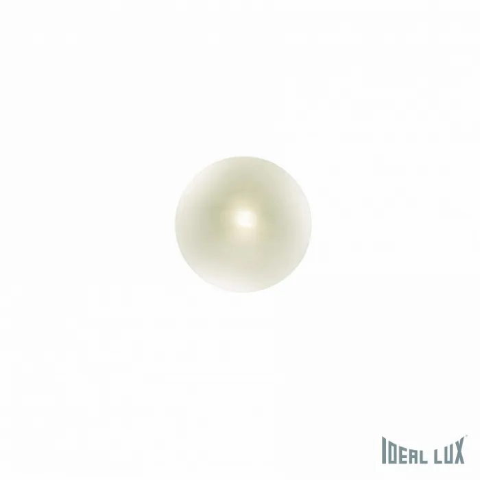 Накладной светильник Ideal Lux Smarties SMARTIES BIANCO AP1 Цвет арматуры хром от ImperiumLoft