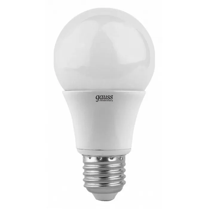 Набор из 2 ламп светодиодных Gauss Led Elementary A60 E27 11Вт 3000K 23211P Цвет арматуры золото Цвет плафонов золото от ImperiumLoft