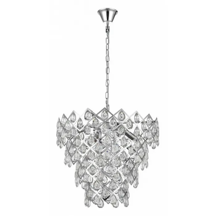 Подвесная люстра Vele Luce Diana VL3273P06 Цвет арматуры хром Цвет плафонов прозрачный от ImperiumLoft