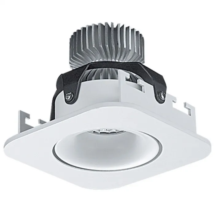 Встраиваемый светильник Ideal Lux Limba 464 LIMBA 464.1-7W-WT Цвет арматуры белый Цвет плафонов белый от ImperiumLoft