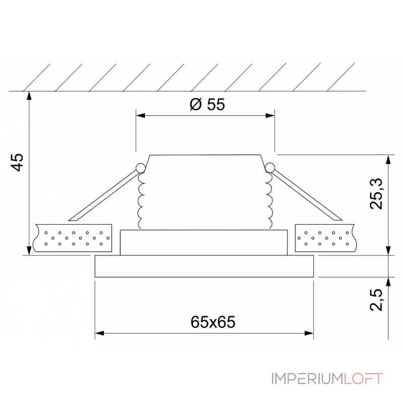Встраиваемый светильник Elektrostandard 15273/LED 15273/LED