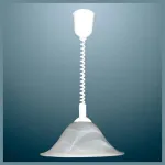 Подвесной светильник Arte Lamp Cucina A6431SP-1WH Цвет арматуры белый Цвет плафонов белый от ImperiumLoft