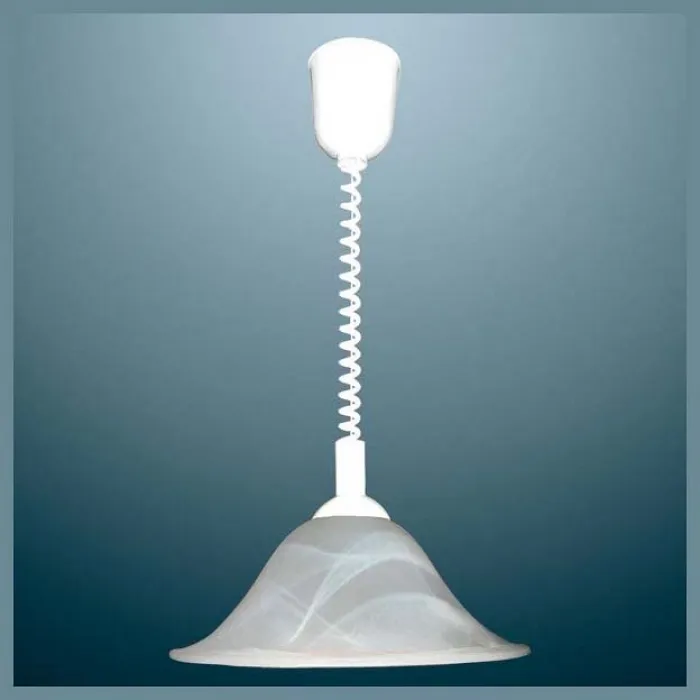 Подвесной светильник Arte Lamp Cucina A6431SP-1WH Цвет арматуры белый Цвет плафонов белый от ImperiumLoft