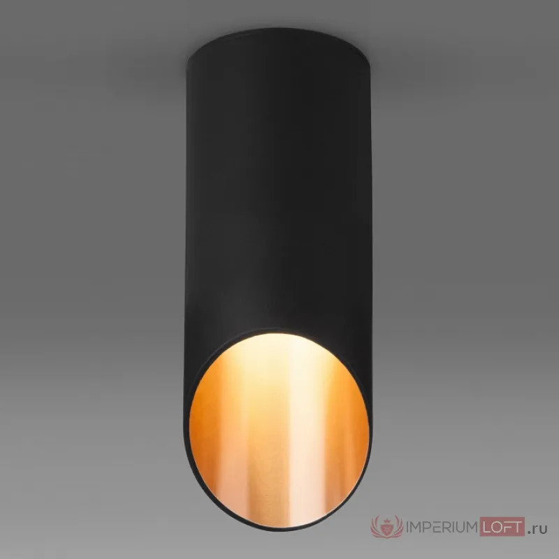 Накладной светильник Elektrostandard DLN114 a050120 Цвет плафонов золото Цвет арматуры черный от ImperiumLoft