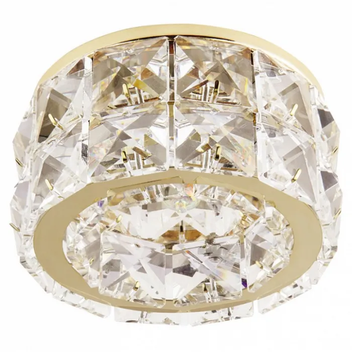 Встраиваемый светильник Lightstar Onora Grande 032802 Цвет арматуры золото Цвет плафонов прозрачный от ImperiumLoft