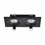 Встраиваемый светильник Donolux DL1841 DL18412/02TSQ Black