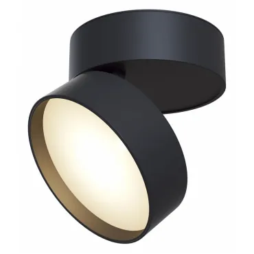 Накладной светильник Maytoni Onda C024CL-L18B Цвет арматуры черный Цвет плафонов черный от ImperiumLoft