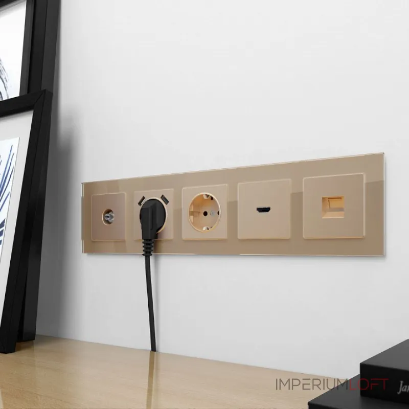 Розетка Ethernet RJ-45 без рамки Werkel W118 3 W1181011