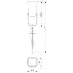 Наземный низкий светильник Favourite Relief 4034-1T