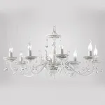 Подвесная люстра Citilux Аттика CL416181 Цвет арматуры черно-белый Цвет плафонов прозрачный от ImperiumLoft