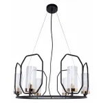 Подвесная люстра Arte Lamp Celaeno A7004SP-6BK Цвет арматуры Черный Цвет плафонов Неокрашенный