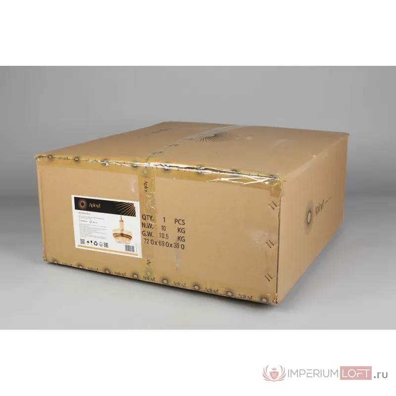 Подвесная люстра Aployt Elwira APL.824.03.12 от ImperiumLoft