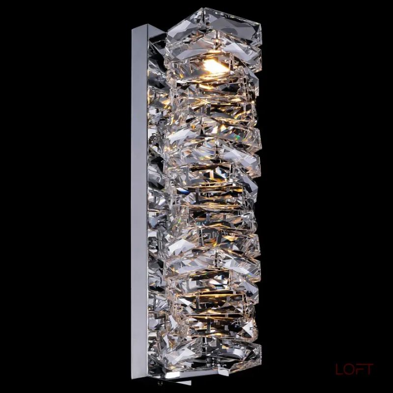 Накладной светильник Maytoni Coil MOD125WL-L6CH3K Цвет арматуры хром Цвет плафонов прозрачный от ImperiumLoft