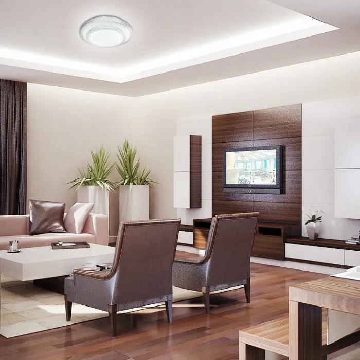 Накладной светильник Sonex Floors 2041/DL Цвет арматуры белый Цвет плафонов прозрачный от ImperiumLoft