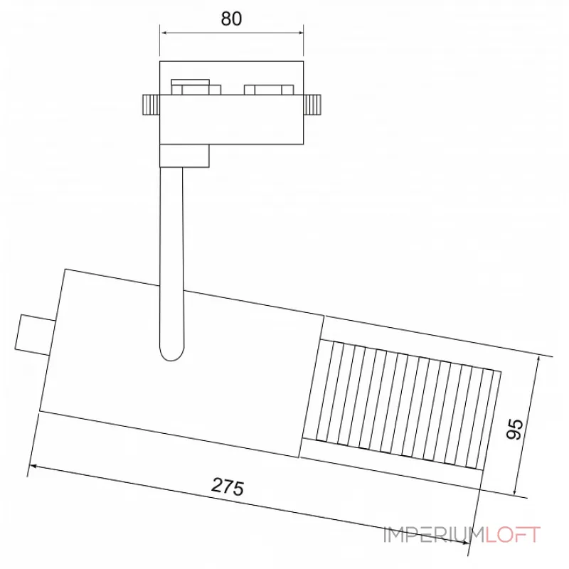 Трековый светильник Elektrostandard Forema 85030/01