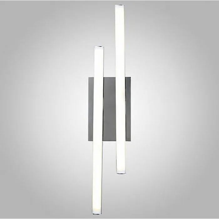 Бра Eurosvet 90020 90020/2 хром Цвет плафонов белый Цвет арматуры хром от ImperiumLoft