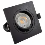 Встраиваемый светильник Denkirs DK302 DK3021-BK Цвет арматуры черный от ImperiumLoft
