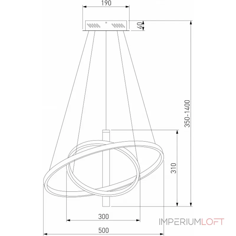 Подвесная люстра 90270/1  Подвесная люстра 90270/1