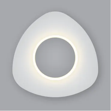 Накладной светильник Eurosvet Scuro 40151/1 LED белый Цвет арматуры белый Цвет плафонов белый