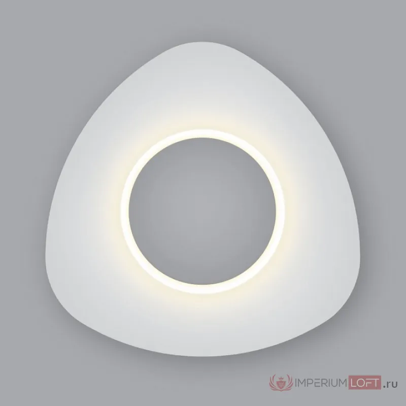 Накладной светильник Eurosvet Scuro 40151/1 LED белый Цвет арматуры белый Цвет плафонов белый от ImperiumLoft