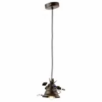 Подвесной светильник Arte Lamp Bells A1795SP-1RI Цвет арматуры коричневый Цвет плафонов коричневый от ImperiumLoft