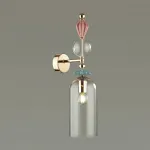 Бра Odeon Light Bizet 4855/1WA Цвет плафонов прозрачный Цвет арматуры золото от ImperiumLoft