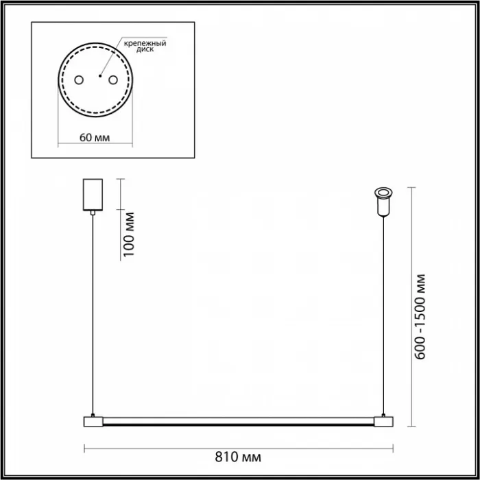 Подвесной светильник Odeon Light Fillini 4335/9L от ImperiumLoft