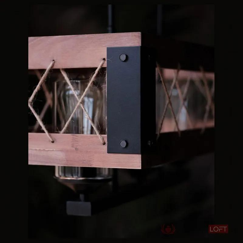 Подвесной светильник Vele Luce Cubo 742 VL6052P03 Цвет арматуры черный Цвет плафонов черный от ImperiumLoft
