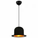Подвесной светильник Arte Lamp Bijoux A3234SP-1BK Цвет арматуры черный Цвет плафонов черный от ImperiumLoft
