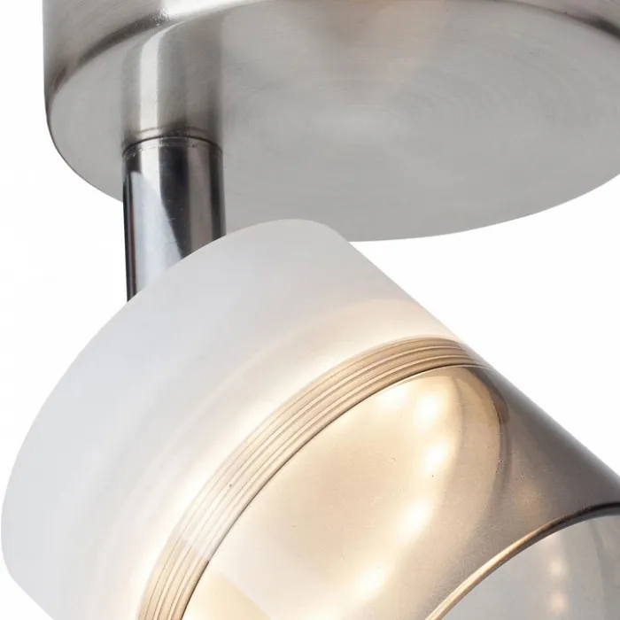 Спот TopLight Rosa TL1230Y-01SN Цвет плафонов прозрачный Цвет арматуры никель от ImperiumLoft