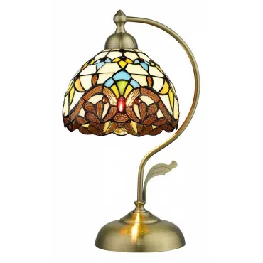 Настольная лампа декоративная Velante Tiffany 830-804-01