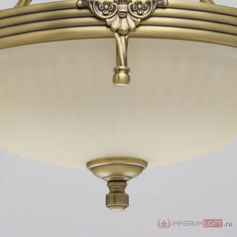 Подвесной светильник MW-Light Афродита 1 317010303 Цвет арматуры бронза Цвет плафонов кремовый от ImperiumLoft