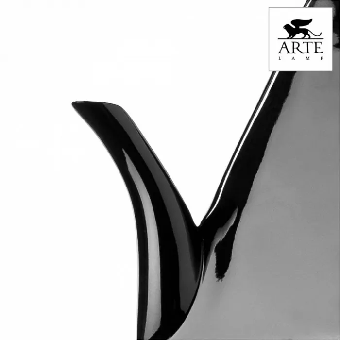 Подвесной светильник Arte Lamp Cafeteria A6604SP-1BK Цвет арматуры хром Цвет плафонов черный от ImperiumLoft