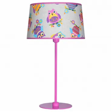 Настольная лампа декоративная TopDecor Happy Happy T2 28 99gp Цвет арматуры разноцветный Цвет плафонов розовый