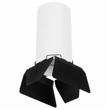 Накладной светильник Lightstar Rullo 3 R6486487 Цвет плафонов черно-белый