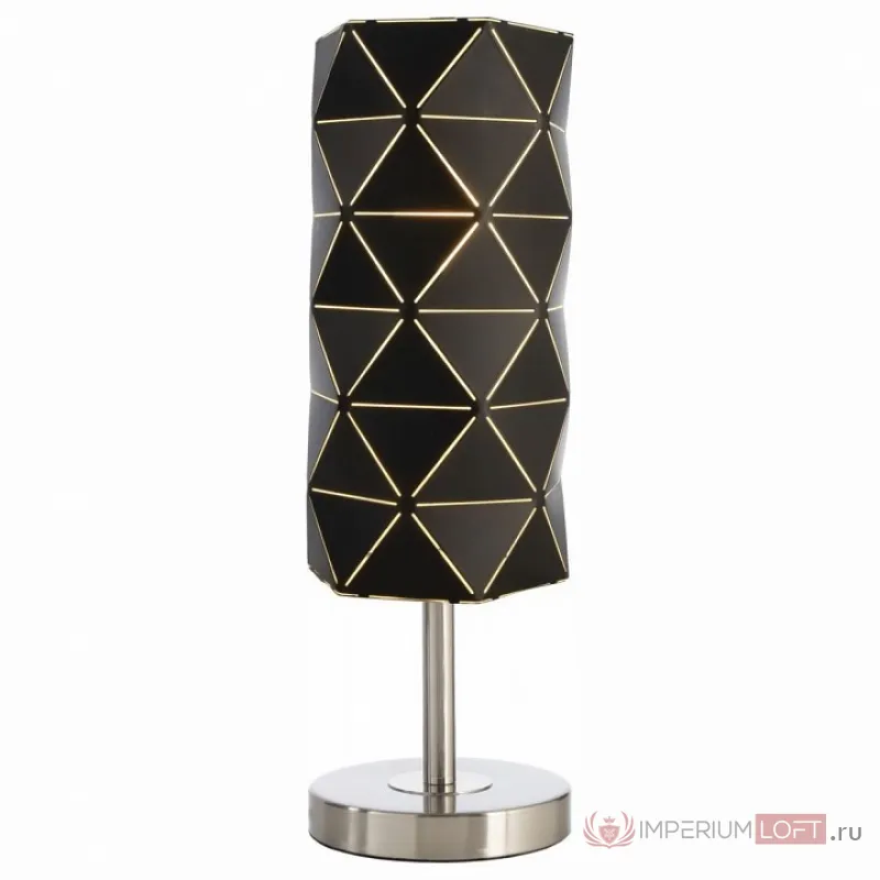 Настольная лампа декоративная Deko-Light Asterope linear 346004 Цвет арматуры хром Цвет плафонов черный от ImperiumLoft