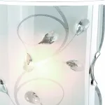 Накладной светильник Arte Lamp Jasmine A4044AP-1CC Цвет арматуры хром Цвет плафонов белый