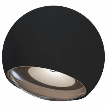 Накладной светильник Maytoni Stream O032WL-L3B3K Цвет арматуры черный Цвет плафонов черный от ImperiumLoft