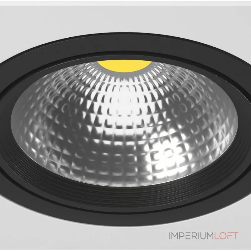 Встраиваемый светильник Lightstar Intero 111 i81607 Цвет арматуры черно-белый Встраиваемый светильник Lightstar Intero 111 i81607 Цвет арматуры черно-белый