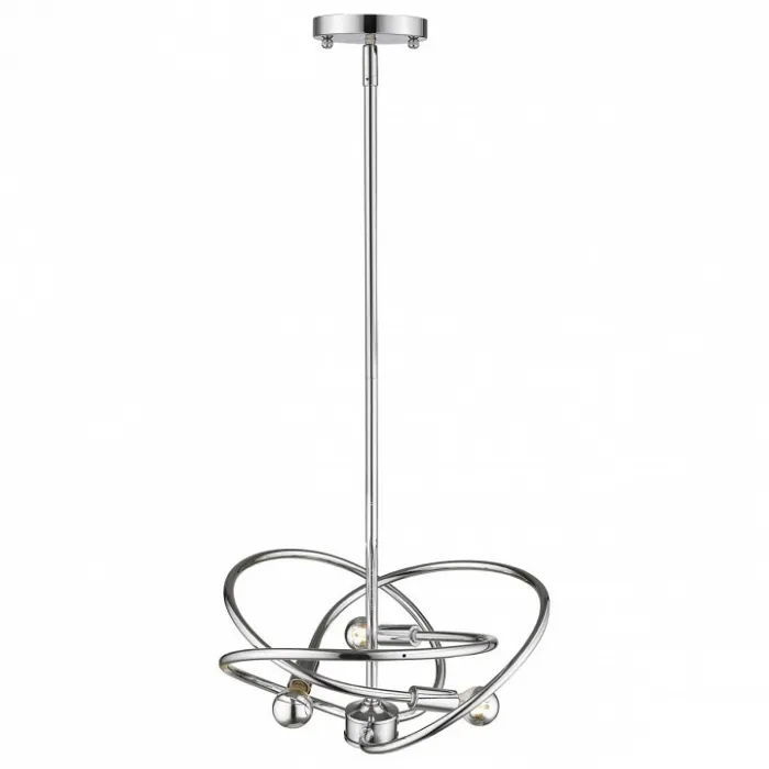 Подвесной светильник TopLight Rachel TL1184H-03CH Цвет арматуры хром Цвет плафонов белый от ImperiumLoft