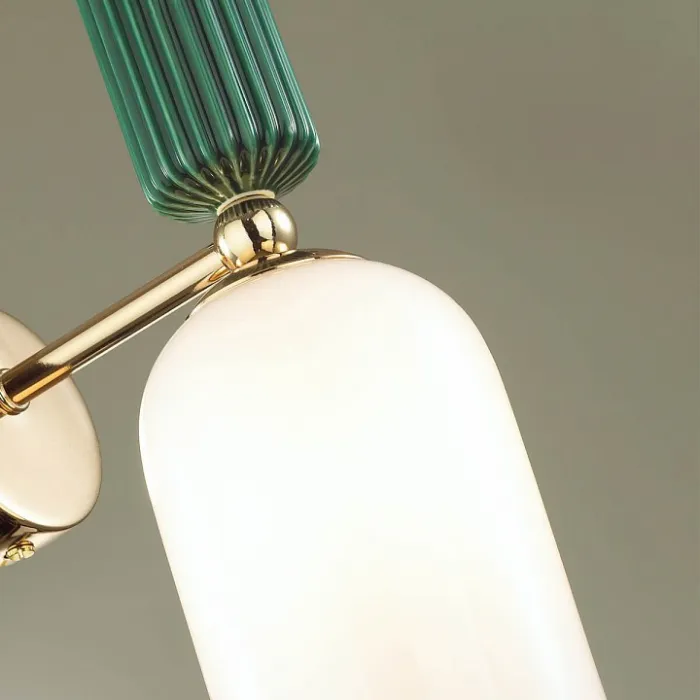 Бра Odeon Light Candy 1 4861/1W Цвет плафонов белый Цвет арматуры золото от ImperiumLoft