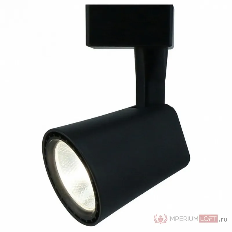 Светильник на штанге Arte Lamp Track Lights A1820PL-1BK Цвет арматуры черный Цвет плафонов черный от ImperiumLoft