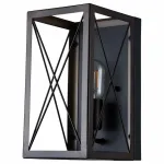 Бра Stilfort Kaizer 3004/08/01W Цвет плафонов черный Цвет арматуры черный