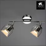 Спот Arte Lamp Echeggio A1558AP-2CC Цвет арматуры хром Цвет плафонов прозрачный