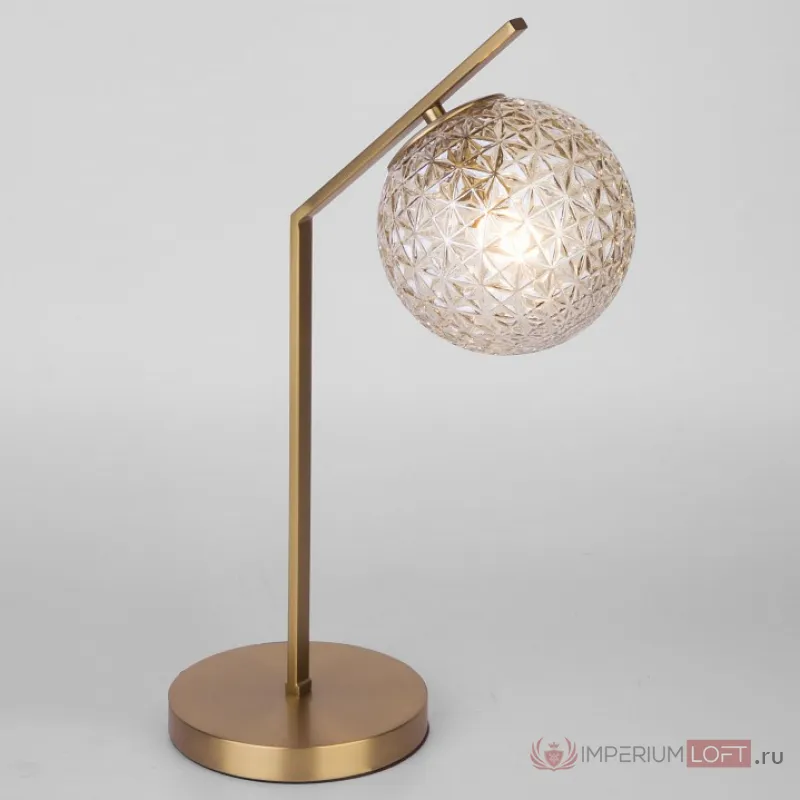 Настольная лампа декоративная Eurosvet Shape 01213/1 латунь от ImperiumLoft