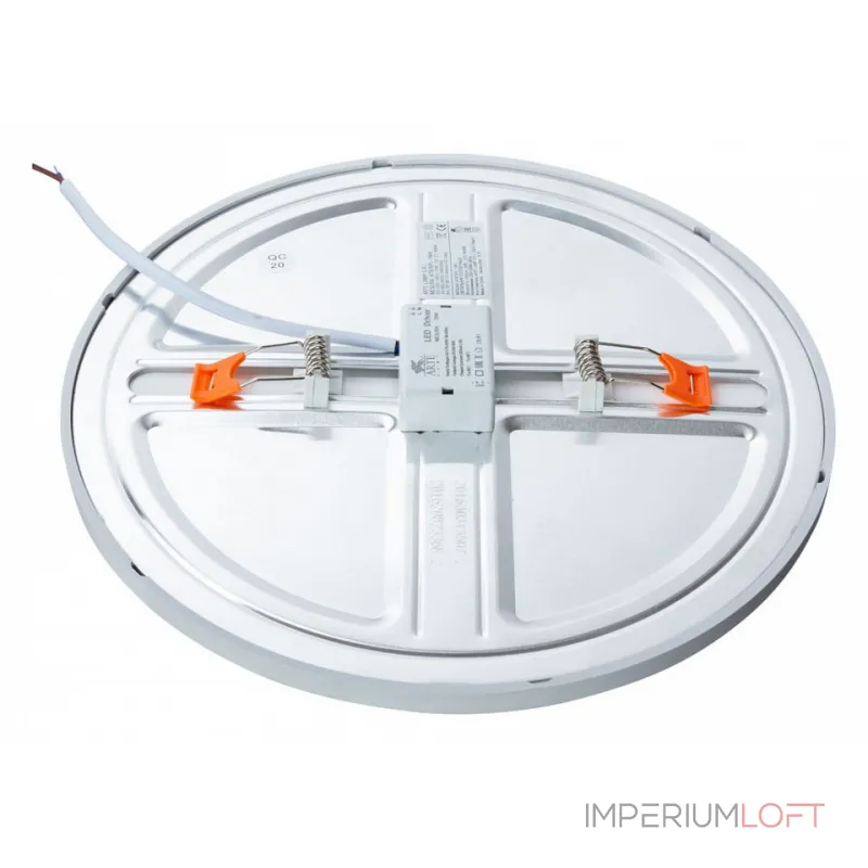 Встраиваемый светильник Arte Lamp Mesura A7975PL-1WH Цвет плафонов белый Цвет арматуры белый от ImperiumLoft