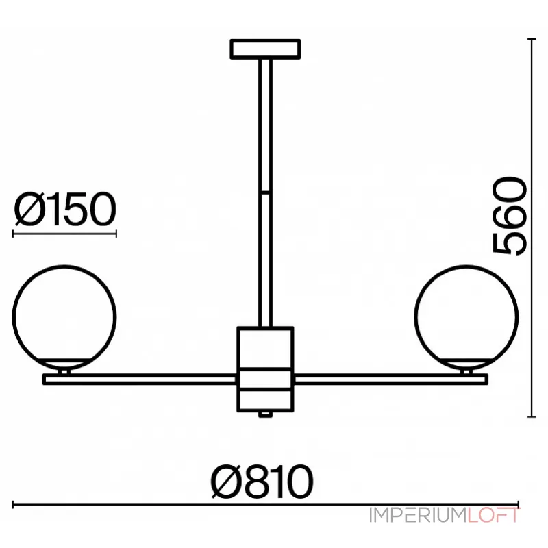Люстра на штанге Freya FR5230PL-08BS Люстра на штанге Freya FR5230PL-08BS
