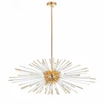 Светильник на штанге ST-Luce Callio SL1097.203.09 Цвет арматуры золото Цвет плафонов прозрачный от ImperiumLoft