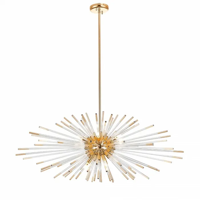 Светильник на штанге ST-Luce Callio SL1097.203.09 Цвет арматуры золото Цвет плафонов прозрачный от ImperiumLoft