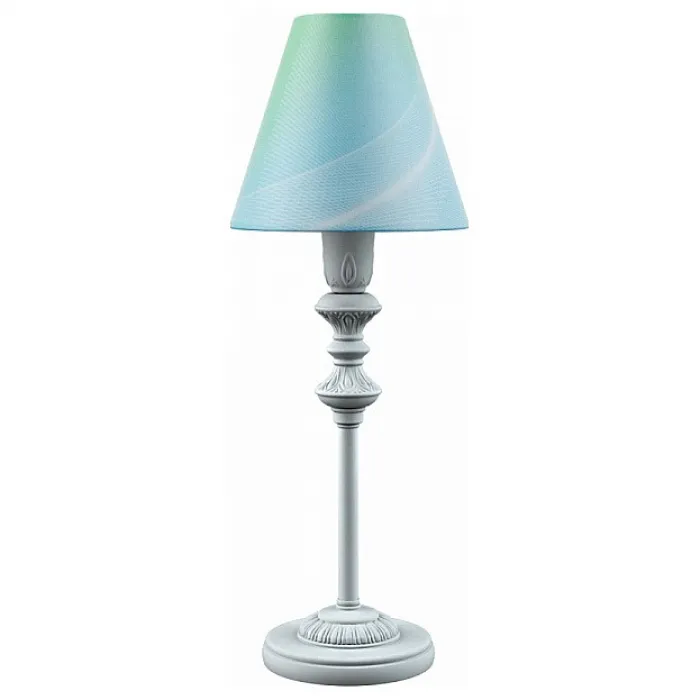 Настольная лампа декоративная Lamp4You Classic 16 E-11-G-LMP-O-18 Цвет плафонов голубой от ImperiumLoft